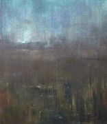 1984,Krajina když prší, olej,plátno,65x75